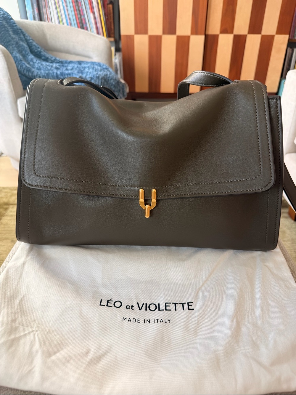 Leo et Violette Le Soft Laurence Khaki